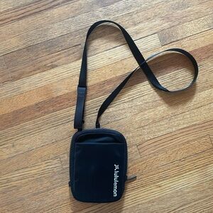 lululemon athletica Black Compact Crossbody Bag